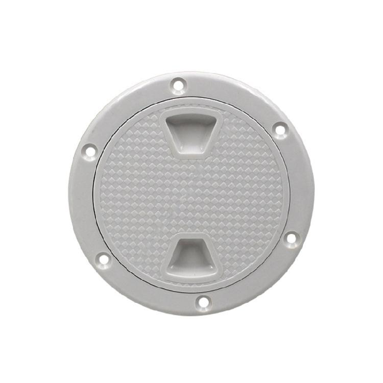 Round Hatch Cover 4" 6" 8" Deck Plate Non-Slip Screw Out Deck Inspection Plate