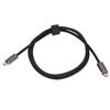 Type C Extension Cable USB3.2 100W 20Gbps 8k 60hz Male To Male Type C Adapter for Office Learning