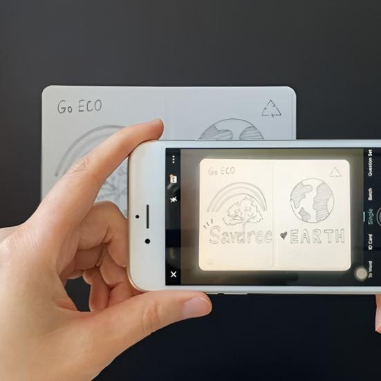 Whiteboard Notebook Reusable Dry Erase Notebook Erasable Whiteboard Book for Business Home Office