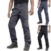 Men's Casual Pants, Straight Work Pants, Men's Multi-pocket Long Pants