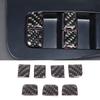 Carbon Fiber Window Lift Switch Button Trim Sticker For Tesla Model 3 -24