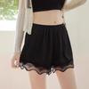 Lace Anti-Exposure Three-Quarter Summer Pajama Shorts for Women