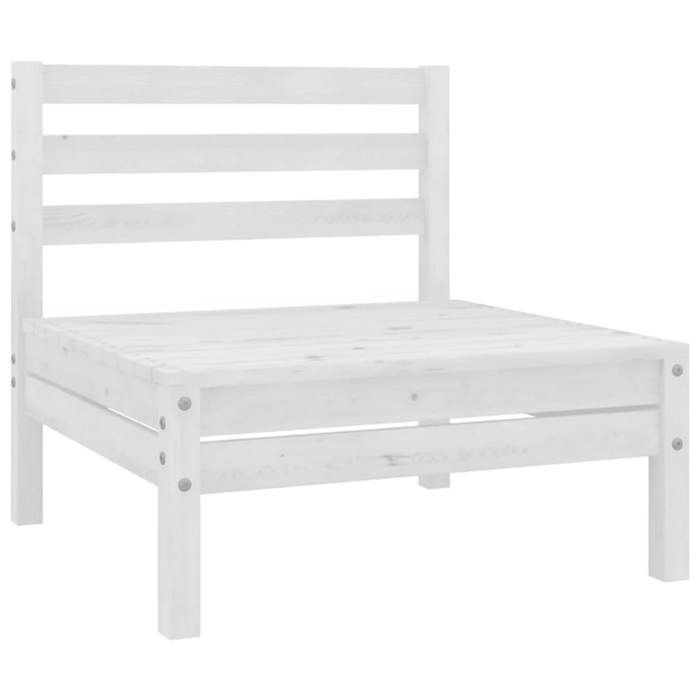 VidaXL Solid Pine Wood Garden Lounge Set 6 Pcs Patio Furniture Outdoor Furniture Garden Furniture Terrace Furniture 3083335