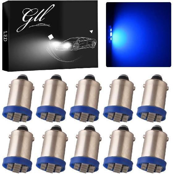 

Grandview BA9 BA9S 53 57 1895 64111 Белые Автомобильные Транспортные Средства BA9S Белые Супер Яркие Светодиодные Лампы Используются для Подсветки Двери Салона Подсветки Карты - Упаковка 10 шт. синий