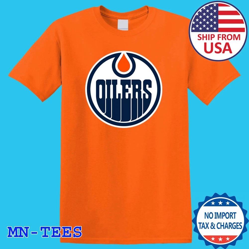 Edmonton Oilers Orange Size S-5XL S