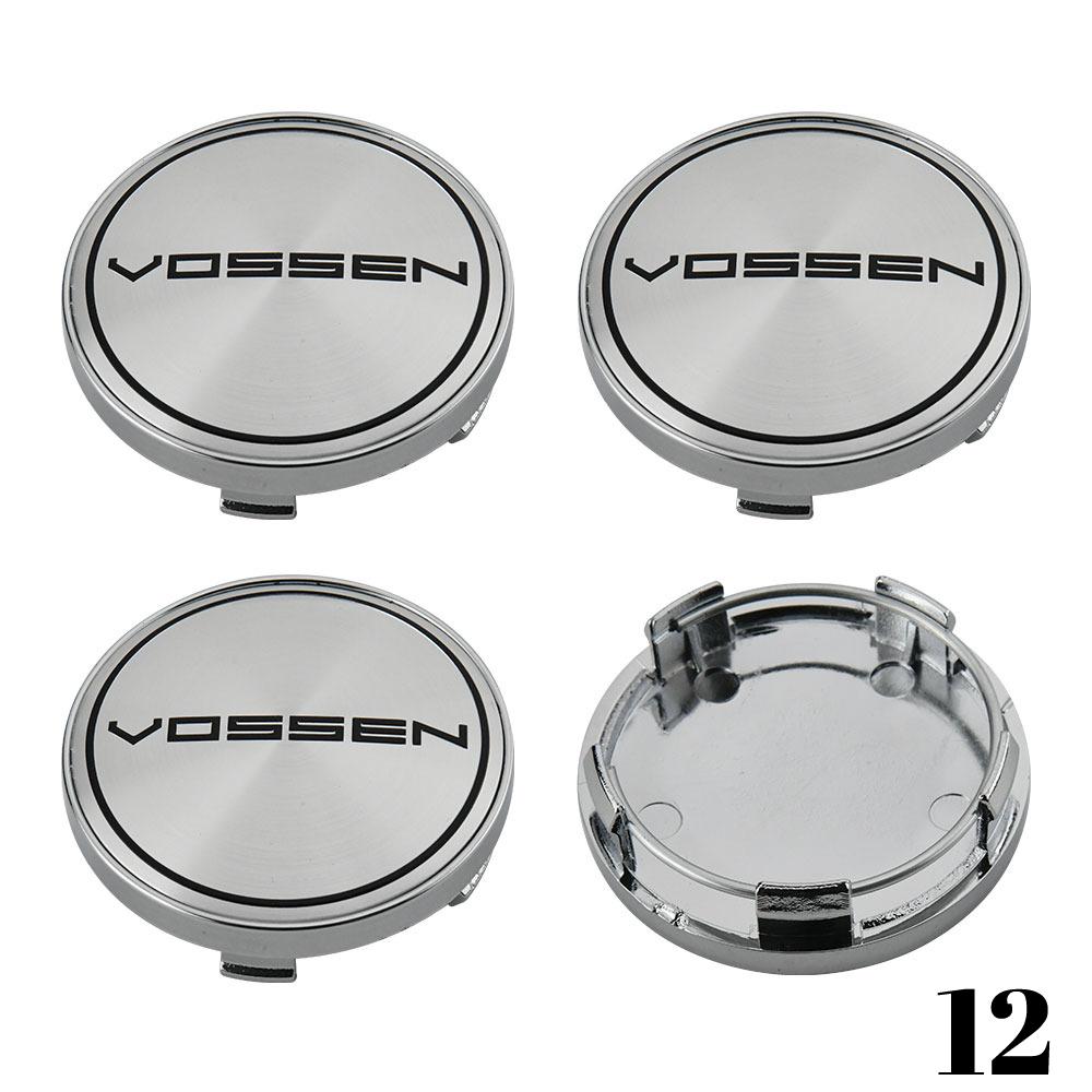 Emblem VOSSEN Mittelkappe 58mm 60mm Radkappe Nabenkappe 62mm 63mm Radkappe 65mm JDM Styling Sportfelge Reifen Autozubehör