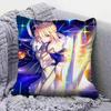 Game FGO Fate  Pillow Covers, Home Sofa Cushion Covers and Aecorative Custom