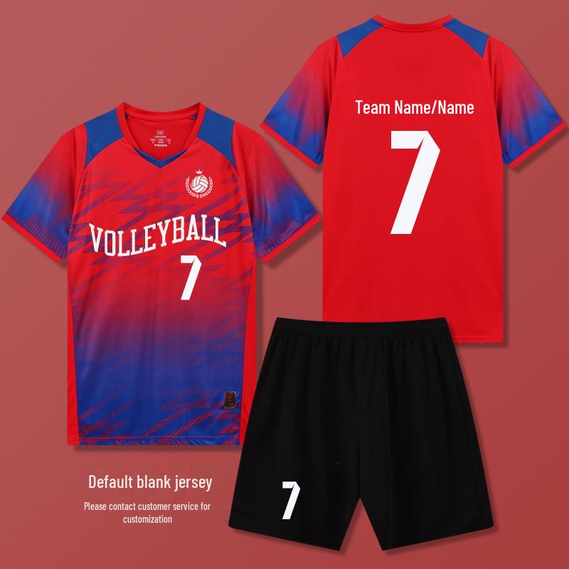 Quick-Dry Volleyball Uniform Set for Men, Women, and Students - Ideal for Training and Competition