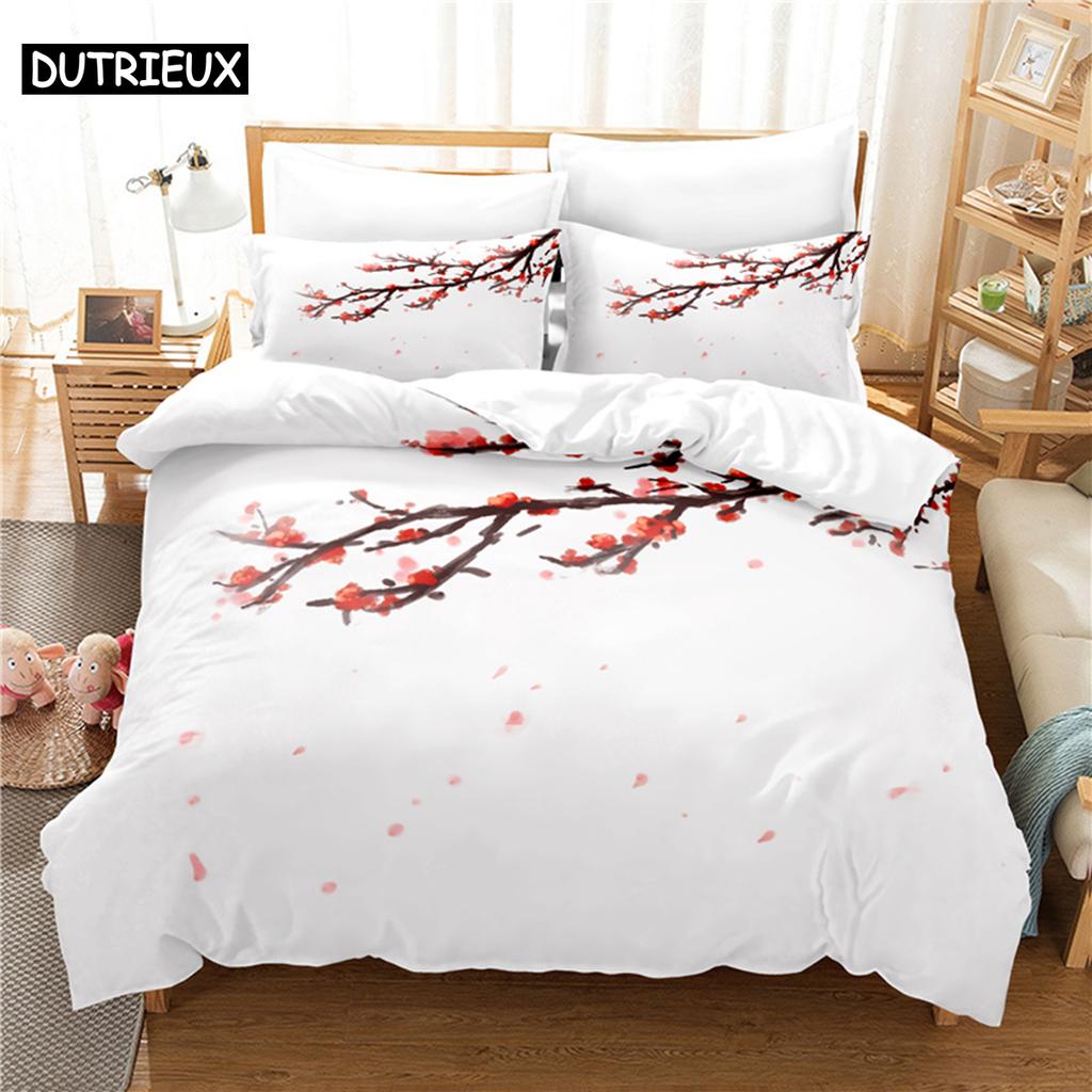 Elegant Flowers Bedding Set Duvet Cover Set 3d Bedding Digital Printing Bed Linen Queen Size Bedding Set Fashion Design