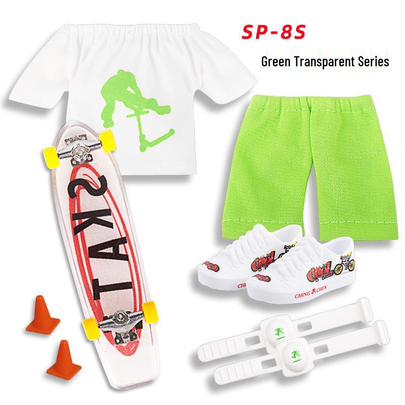 Mini Finger Shoes & Scooter Set with Finger Pants - Patent Protected, Authenticity Ensured