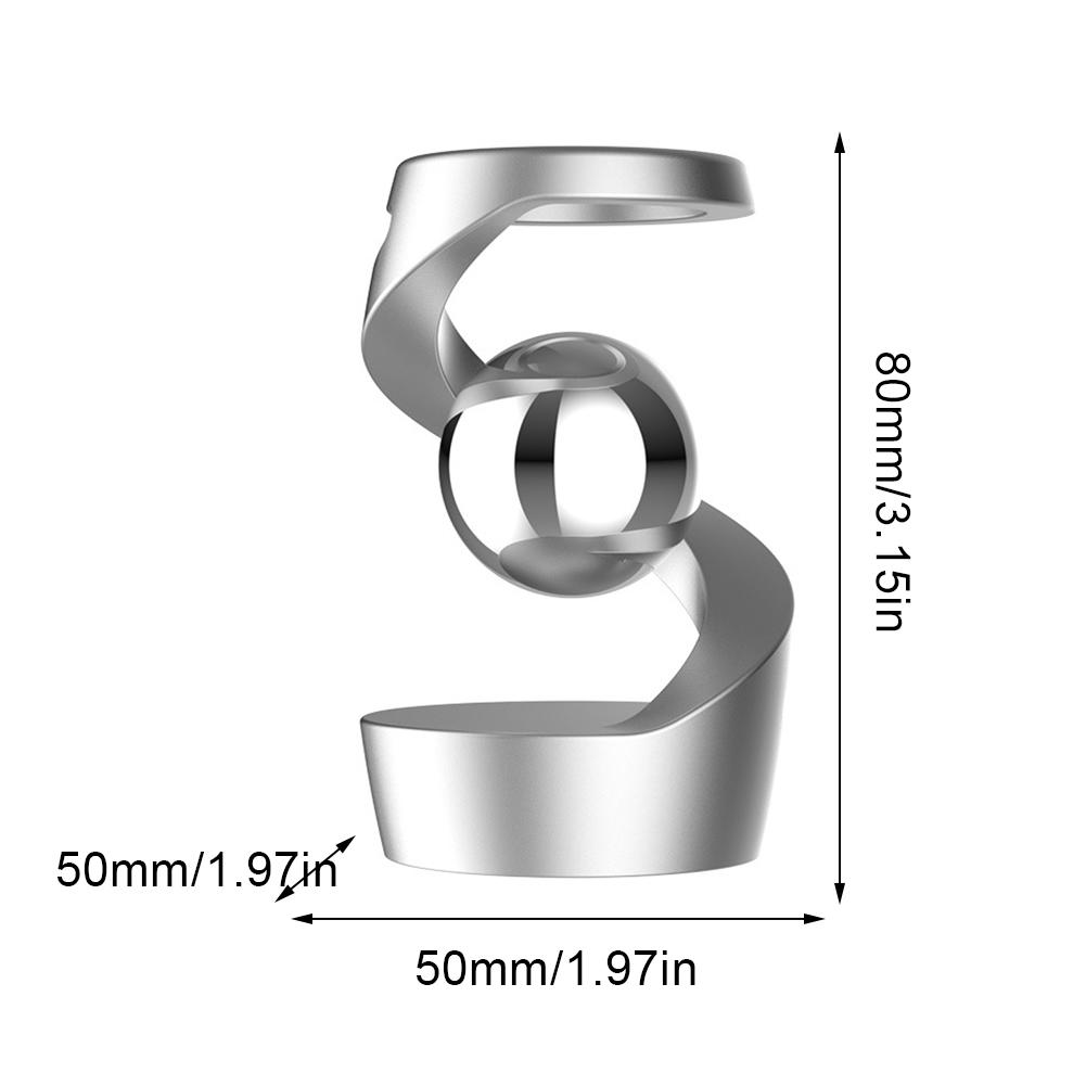 Jucărie de birou kinetică care sfidează gravitația Jucărie de birou cu levitare Jucării de birou Fidget Spinners Jucării de birou de rotire cinetică pentru decor de birou pentru adulți