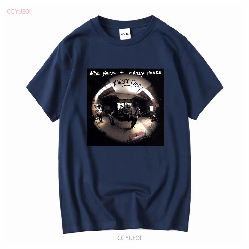 RAGGED GLORY Neil Young Crazy Horse T Shirt America USA Canada Music Garage Rock Grunge Rare Vinyl Cover Original Man Woman