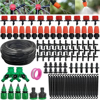 Irrigation System Drip Irrigation Kit Flower Pot Garden Irrigation Atomization Cooling Garden Watering Automatic Watering Device