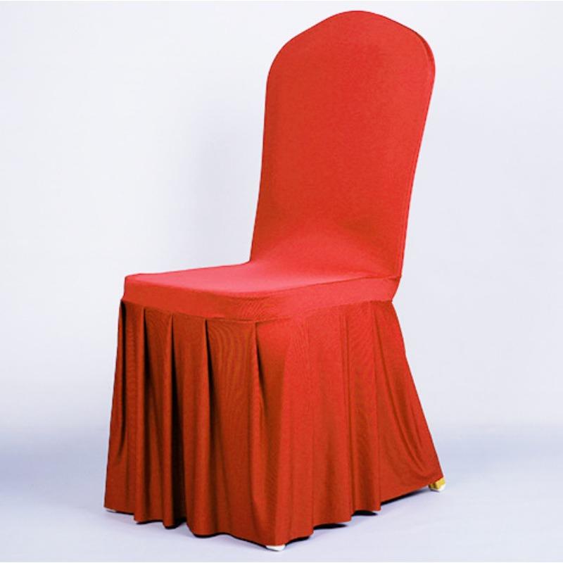 Hotel Wind Table and Chair Banquet Chair Cover Thickened Elastic Conference Hotel Wedding Special Oxford Skirt Hem Chair