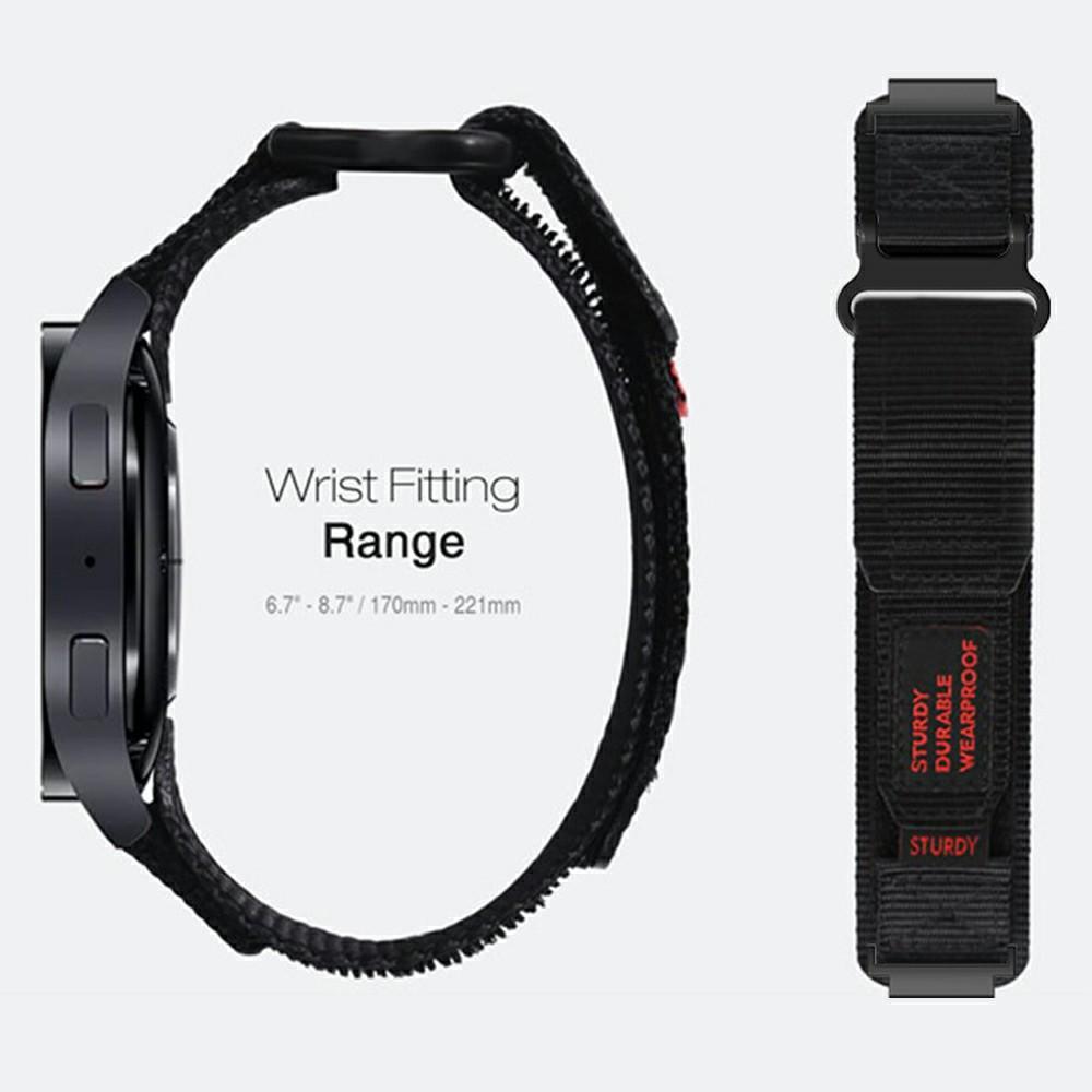 Bracelet de montre en nylon pour Huami Amazfit T-Rex 3 Pro 44mm Boucle de fixation Sangle