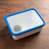 Enamel Pickling Container Emile Blue water and no odor flame GoodPlus+ [Includes drainer] [Acid- alkali-resistant, transfer] [Oven/open OK]
