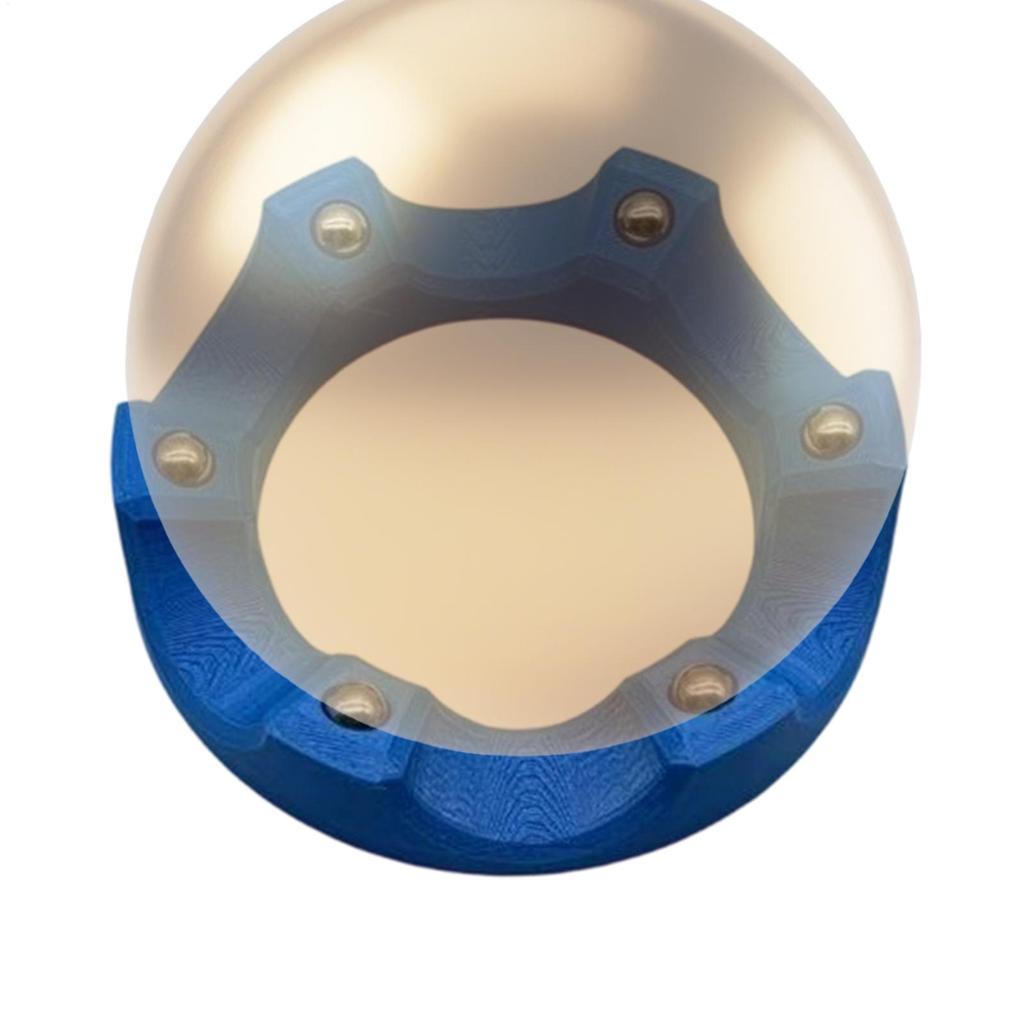 Bowling Ball Spinner Universal 360 Rotating Grip Spare Balls Holder for Cleaning Polishing Drilling Maintenance Sport Equipment