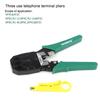 Ergonomic Cable Crimping Plier s Thickened Head NetworkCable Crimping Tool Non slip Handle andSharp Wire Stripper
