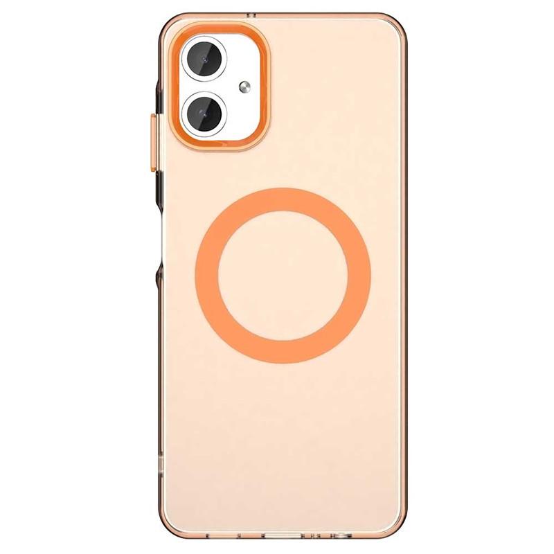 For Samsung Galaxy A06 4G Case Magsafe Wireless Charging Cover Samsung Galaxy A06 A16 A26 A36 A56 5G Matte TPU Phone Case Bumper