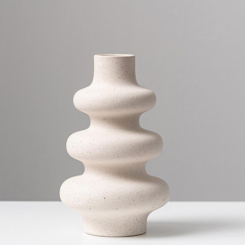 Silicone Vase Molds,Circles Epoxy Resin Casting Molds for DIY Crafts Vase,Home Decors Dry Flowers Holder Bottle Mold