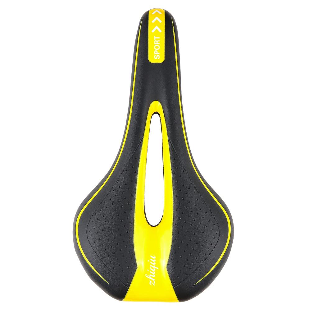 ZHIQIU Bicycle Soft Colored Seat Cushion Saddle for Ergonomically Suitable for Road Mountain Bikes and Solid Teeth Bikes Gear Saddle, Bikes, Designed,