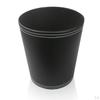 Black/ Bathroom Bedroom Office Wastebasket Garbage Bin Trash Can Waste Storage Basket
