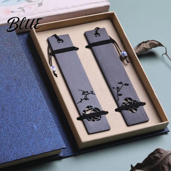 Elegant Book Accessory Spring Window Cutout Bookmark Rosewood Redwood Page Marker