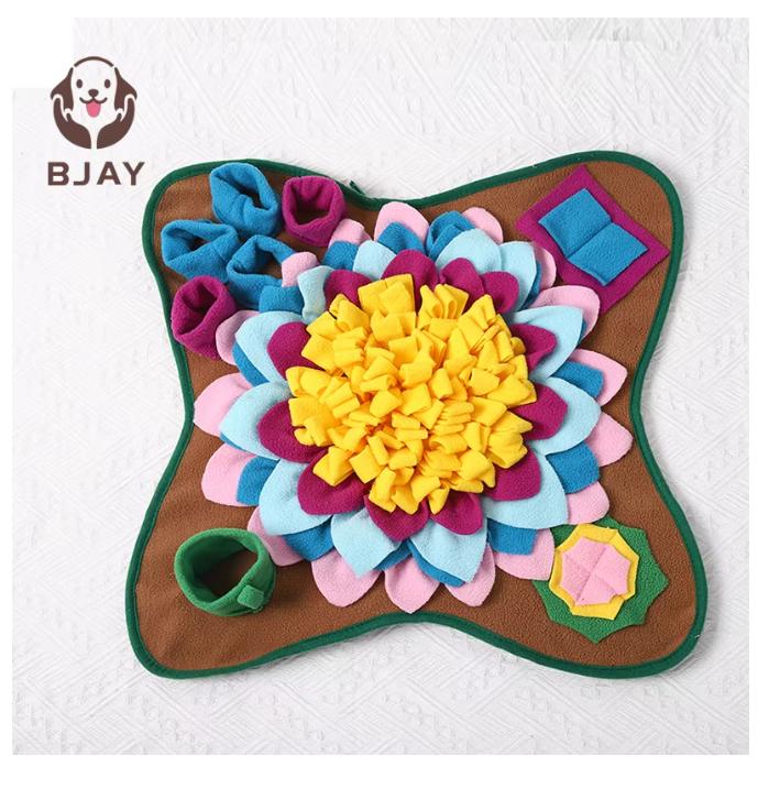 Good Pet Snuffle Mat for Dogs,Interactive Feed Puzzle for Boredom,Encourages Natural Foraging Skills