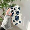 Summer Fruit Blueberry Pattern 2-in-1 Phone Case Suitable for iPhone 17 16 15 14 13 12 11 Pro/Max/Plus Anti Shock Back Cover