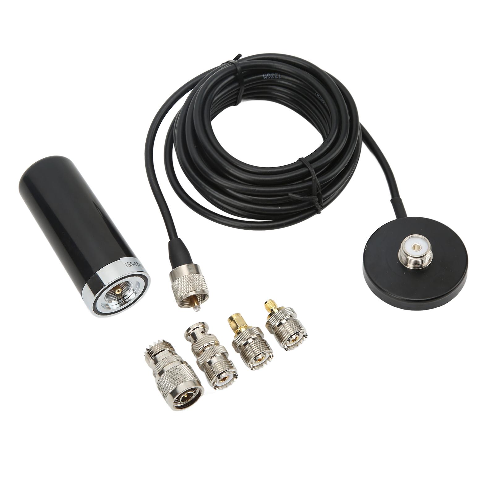 

Автомобильная радиоантенна 136–174 МГц 400–480 МГц двухдиапазонная антенна черный M Male интерфейс фидера