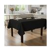Essential Polyester Tablecloth 145 X 240 Cm Black