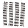 4 Pack HO Scale Train Track Elements for DIY Model Railways In 1:87