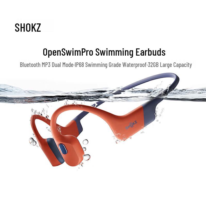

Shokz OpenSwim Pro Bone Conduction Sports Headphones
