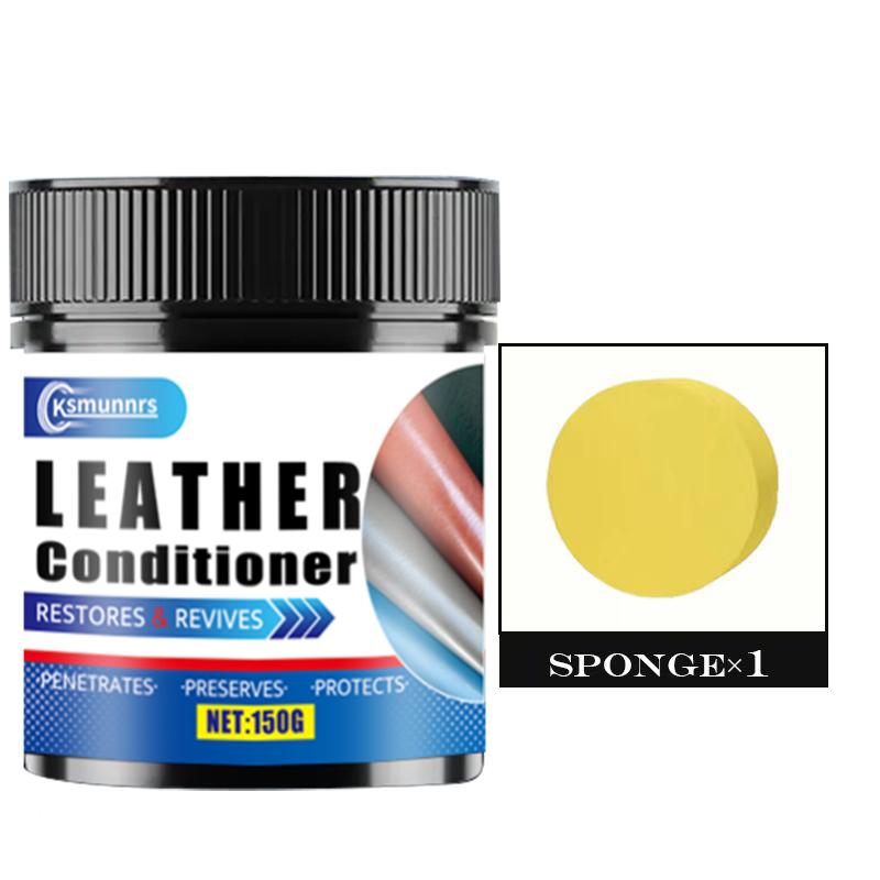

Car Leather Care and Repair Cream - Deep conditioning cream for car seats, armrests, interior trim and plastic trim - Prevents