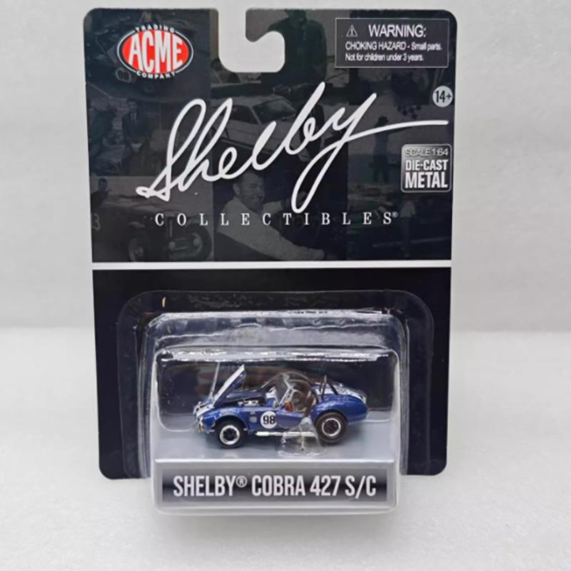 

ACME 1:64 Scale SHELBY COBRA 427 S/C Alloy Emulation Car Delicacy Model Static Toy Gift Display