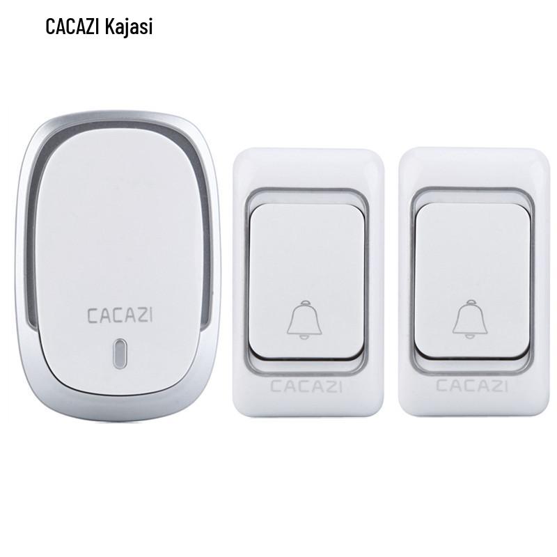 Waterproof Wireless Digital Doorbell with Long-Range Remote Control and DC Power, Ideal for the Elderly