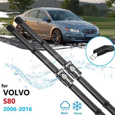 Car Wiper Blades for Volvo S80 2006~2016 Front Windshield Wipers Car Accessories 2007 2008 2009 2010 2011 2012 2013 2014 2015