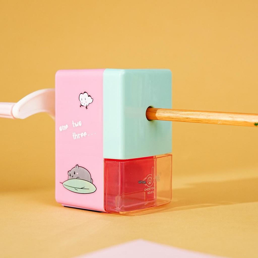 Hand-Crank Automatic Pencil Sharpener for Students and Artists