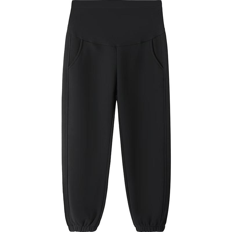 YEEHOO Maternity High-Waist Tapered Leg Sport Pants XL