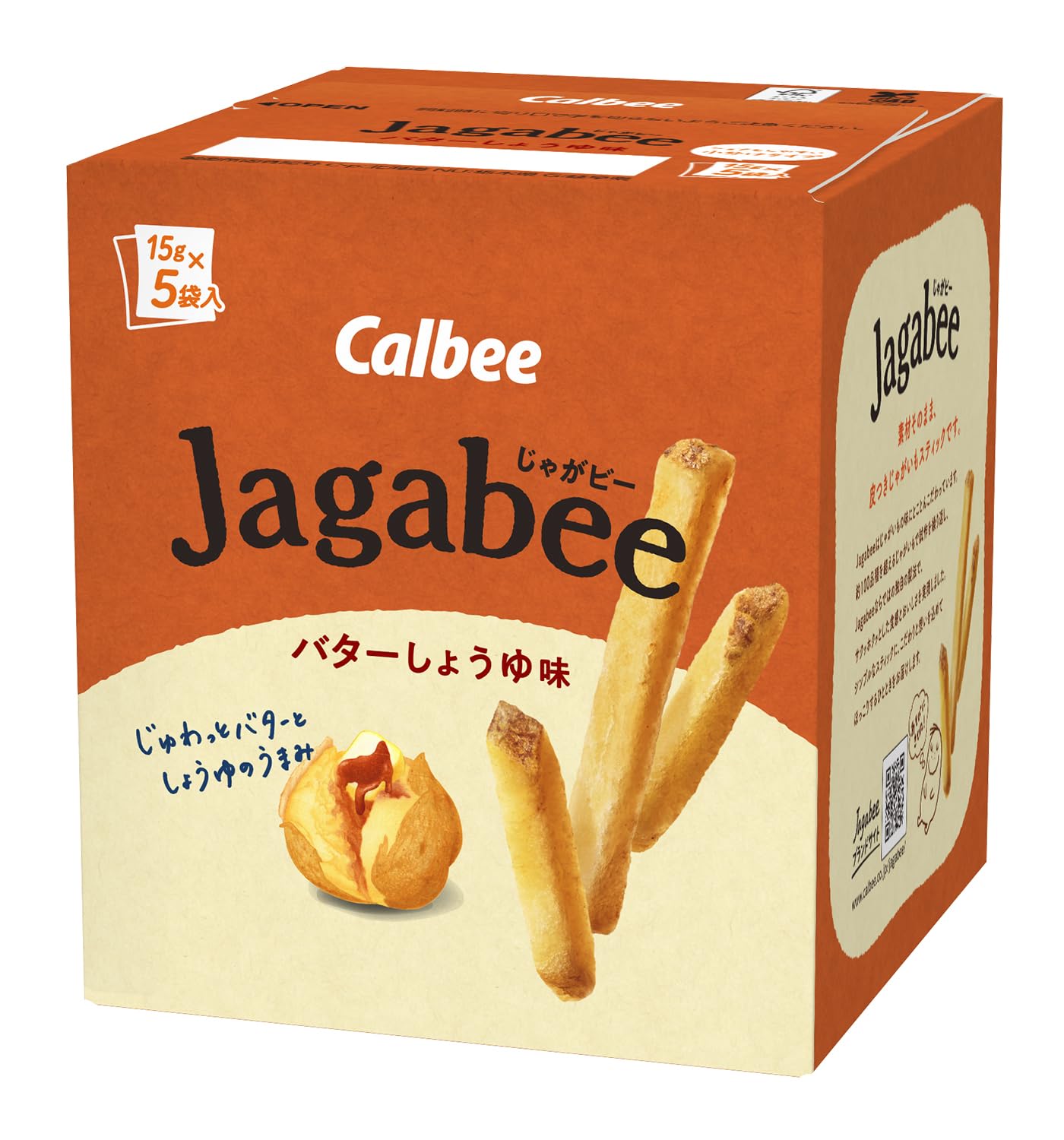 

Jagabee Calbee Jagabee со вкусом соевого соуса 75 г