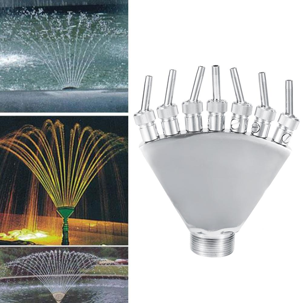 Swimming Pool Blossom Fountain Nozzle Spray Nozzle Head for Garden Swimming Pool SPA1.5in Male