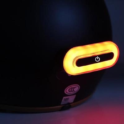 Bike Helmet Light, Front and Rear Rechargeable LED Light for Bicycle Helmet