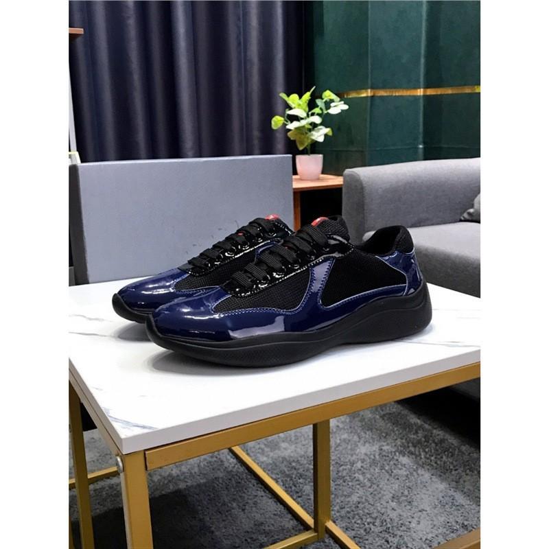 Men's Shoes Big Name Summer Mesh Breathable Sports Casual Running Shoes Patent Leather Versatile Thick Baseplate Shoes