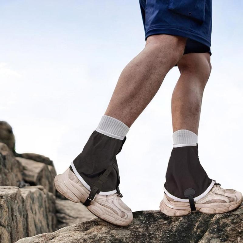 Trail Low Gamaschen Sanddichte Beinschoner Laufschuh Gamaschen Knöchelgamaschen Wasserdichte Wander-Rucksacktouren Schuhgamaschen