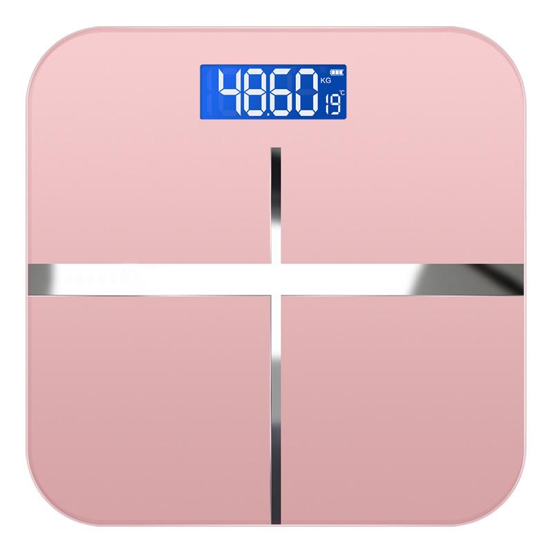 Rechargeable Digital Weight Scale for Home Use High Precision Bathroom Body Scale | Compact Slim Design Health Measurement Tool