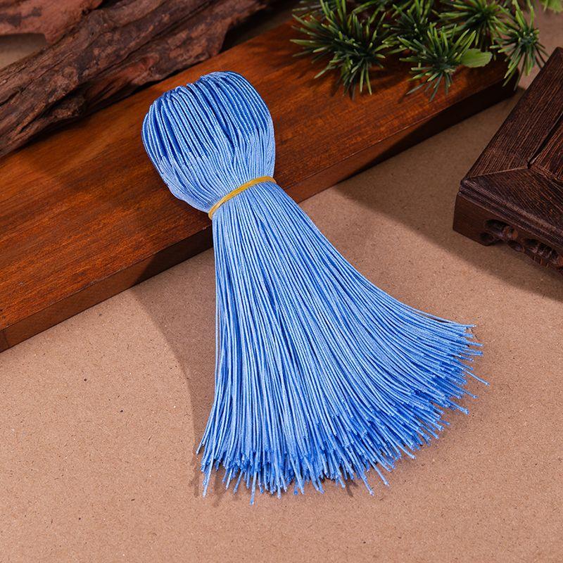 

Fake Pull Coil Jade Thread Red Rope Braid Carrying Strap Handmade DIY Braided Rope Chinese Knot Rope Material Accessories Accessories Light Blue(Article 100)