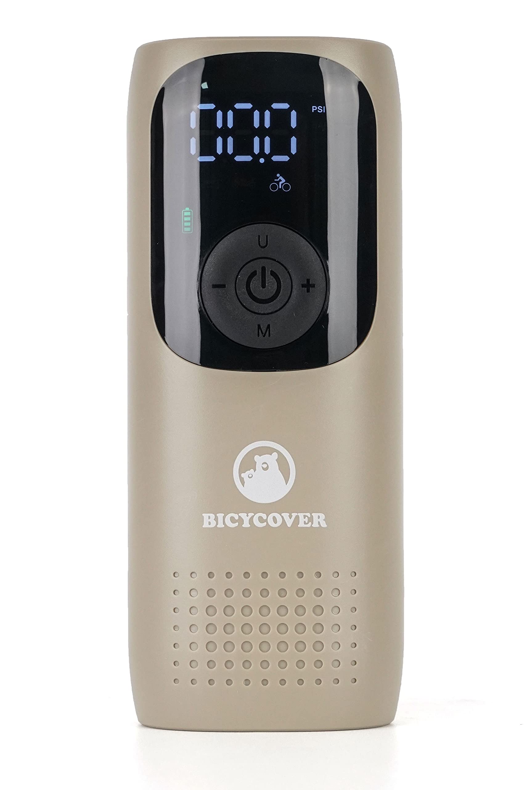 

BICYCOVER Електричний повітряний сумісний з усім для велосипедів та Мамачарі Пісочно-бежевий Насос, Клапани, Велосипеди, Компактний, Легкий, Маленький, чорний