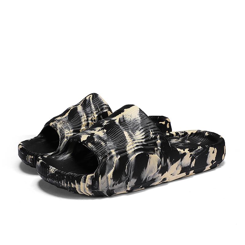 Sandali alla Moda Uomo Ciabatte da Spiaggia Monocolore Sandali Estivi Antiscivolo Pantofole Unisex Morbide Scarpe Ultraleggere da Esterno di Lusso Donna