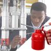 Metal Oil Can Pump with Flexible Spout for Auto Repair Lubrication Engine Oil Refill Hand Tool Industrial Maintenance