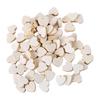 50Pcs Natural Wood Spacer Loose Beads Love Heart Shape DIY Jewelry Findings